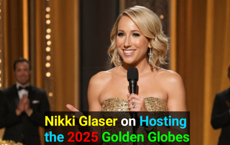 Nikki Glaser on Hosting the 2025 Golden Globes