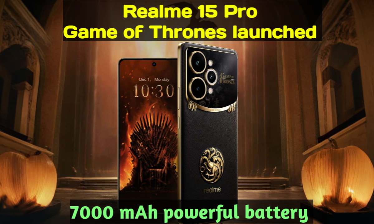 Realme 15 Pro Game of Thrones Edition launched