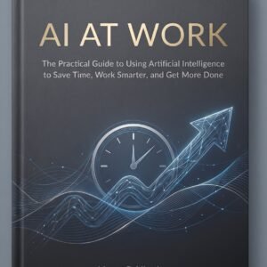 AI at Work – The Practical Guide to Using Artificial Intelligence at Work Want to use AI to save time, improve productivity, and get more done at work? AI at Work is a practical, beginner-friendly digital ebook designed to help everyday professionals use artificial intelligence effectively in their daily work — without requiring programming or technical knowledge. Instead of focusing on complicated AI theory, this ebook shows you how to apply AI to real workplace tasks such as emails, research, reports, meetings, presentations, spreadsheets, project management, career development, freelancing, and small-business work. What You'll Learn Inside this practical AI productivity guide, you'll learn how to: - Use AI assistants effectively for everyday workplace tasks - Write better AI prompts using the Role, Task, Context, Requirements, Format & Constraints framework - Draft, improve, summarize, and organize professional emails and messages - Use AI for research and information gathering while verifying AI-generated information - Create reports, business documents, proposals, and other professional content - Prepare meeting agendas, summaries, action items, and follow-up messages - Use AI to plan presentations and brainstorm ideas - Work with spreadsheets, formulas, data organization, and administrative tasks - Apply AI to project management and weekly productivity planning - Use AI for resumes, job descriptions, interview preparation, and career development - Discover practical AI workflows for freelancers and small-business owners - Build your own reusable AI prompt library and productivity system - Use AI responsibly while protecting confidential and sensitive information - Review AI-generated content before relying on or sharing it The book emphasizes a simple principle: AI helps with the work, but humans remain responsible for the final result. 50 Ready-to-Customize AI Prompts for Work As a bonus, the ebook includes 50 practical AI prompts for work, covering: - Communication - Research - Writing - Productivity - Career and Business The prompts are designed to be customized for your own workplace situations rather than simply copied without context. Practical Worksheets & Checklists This ebook isn't just something to read. It includes practical worksheets and checklists to help you turn what you learn into a repeatable system, including: - AI Opportunity Audit - 10 Most Repetitive Work Tasks Worksheet - Personal Prompt Builder - AI Tool Selection Checklist - AI Output Review Checklist - Weekly AI Productivity Plan - 30-Day AI Challenge Tracker 30-Day AI at Work Challenge Follow a structured 30-day challenge designed to help you gradually build the habit of using AI in your everyday work. The activities are intentionally manageable, with many taking only around 10–15 minutes, so you can practice AI skills on real tasks without overwhelming your schedule. Who Is This Ebook For? AI at Work is ideal for: - Office workers and administrative professionals - Remote and hybrid workers - Managers and team leaders - Freelancers and independent professionals - Small-business owners and entrepreneurs - Job seekers and career changers - Students preparing to enter the workforce - Complete beginners who have never used an AI assistant - Existing AI users who want more reliable and repeatable workflows No programming knowledge is required. The book is specifically designed around practical workplace use rather than technical AI development. Build a Better AI-Powered Work Routine The goal isn't to use AI for everything. It's to identify repetitive tasks where AI can genuinely help, choose the appropriate tool, write effective prompts, review the output, improve it, and turn successful approaches into reusable workflows. The ebook's seven-step framework helps you move from experimenting with AI to building a personal AI productivity system you can use repeatedly. What You Receive Digital Product: AI at Work – The Practical Guide to Using Artificial Intelligence to Save Time, Work Smarter, and Get More Done Format: Downloadable PDF Ebook Edition: First Edition, 2026 Publisher: Manna Publication Length: 74 pages Please Note: This is a digital PDF product. No physical book will be shipped. AI tools, features, pricing, and capabilities can change over time, so readers should verify current information and review AI-generated content before relying on it for important decisions. Start using AI more effectively at work — and turn everyday repetitive tasks into smarter, more efficient workflows.